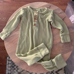 Posh peanut green romper